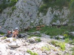 L'arrivo all'attacco della ferrata