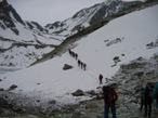 L'arrivo nei pressi del Lago di Sruer