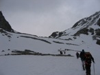 sotto il colle che porta al Passo del Vannino