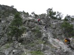 L'inizio della ferrata