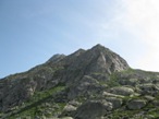 Dal rifugio Albigna ci si dirige verso le cimette poste a nord/nord-est