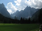 La Val Fiscalina nei pressi del Rifugio Fondovalle