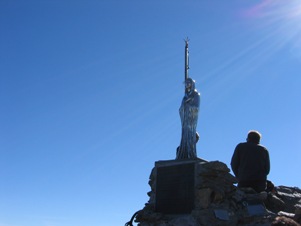La Madonnina sulla vetta del Monte Emilius