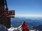 La vista dalla Punta Gnifetti