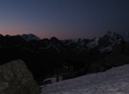 Il Rifugio degli Angeli all'alba