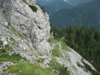 Il torrione del Campanile di Mimoias da aggirare