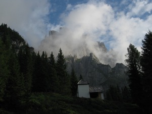 Il Clap Grande visto dal Rifugio De Gasperi