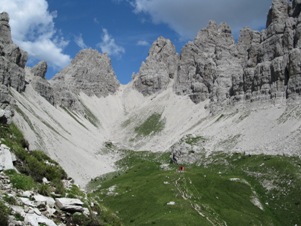 L'anfiteatro della Val Montanaia