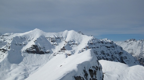 Dalla cima verso la Val Seriana