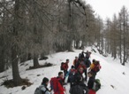 Nei pressi degli impianti appena sotto la cima