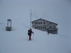 L'arrivo al Rifugio Tita Secchi