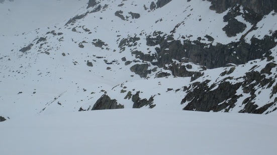 L'Albert-Heim Htte visto poco prima della cima