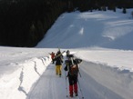 Lungo la strada che da Valdurna conduce alle ultime baite della valle