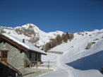 L'alpe sottostante l'arrivo del primo troncone di seggiovia