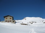 L'arrivo all'Alpe Palasina