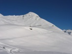 Entrando nel valloncello dell'Alpe Valscoccia  gia ben visibile e vicina la chiesetta