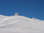 L'arrivo alla chiesetta dell'Alpe