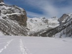 L'arrivo al Pian di Verra inferiore