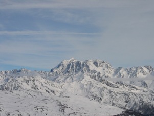 La vista verso Crevacol dal Col Serena