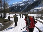 Lungo la strada della lunga Val Ferret