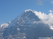 Grindelwald - L'impressionante parete nord dell'Eiger
