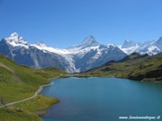 Grindelwald - Bachalpsee sullo sfondo il gruppo dello Jungfrau