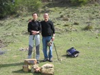 Foto al Col du St Bernard con mio padre