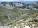 Il piccolo sentiero che porta al Rifugio Garibaldi