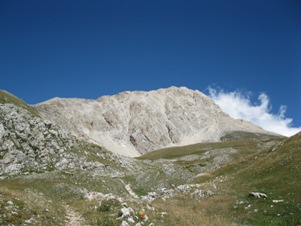 Il Corno Grande visto da Campo Pericoli