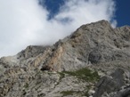 L'arrivo nei pressi del Rifugio