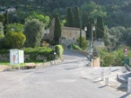 La partenza da Castellar, dove si lascia l'auto
