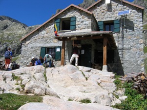 Il rifugio della Valmasque