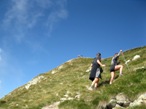 La salita verso il Monte Madonnino