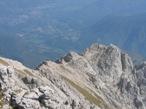 La vista sulla Cresta Sinigallia dalla cima della Grignetta