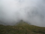 Lungo la cresta che porta al bivacco
