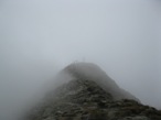 L'ultimo tratto di cresta che porta in cima
