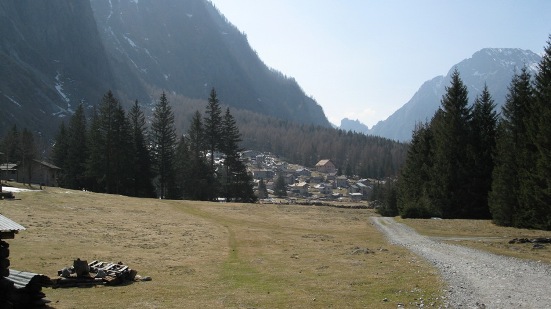 Bresciadega in direzione di Codera