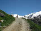 L'arrivo alla Malga dei Forni