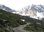 L'arrivo nei pressi del Rifugio