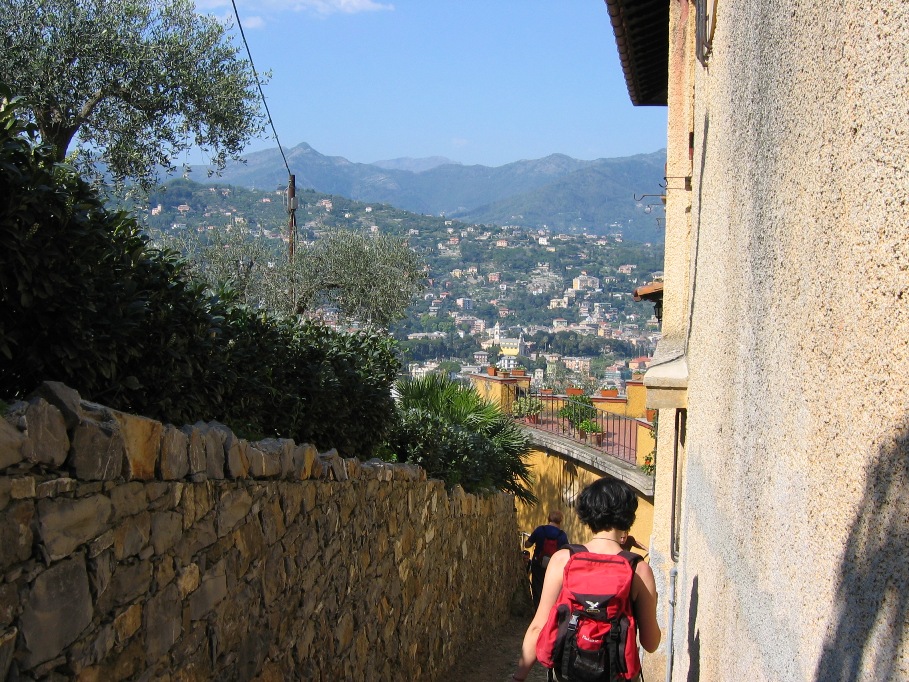 Arrivo a Santa Margherita Ligure