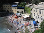 Uscendo da San Fruttuoso e salita verso Portofino e Santa Margherita Ligure