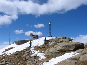 La cima del Monte Camino