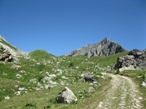 Seguendo la strada carrozzabile verso il Vallone del Maurin