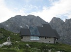 L'arrivo al Rifugio Garelli