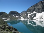 Il bellissimo lago della Rossa