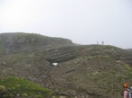 La conca del Rothorn da risalire