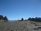 Il Col de La Seigne e la vista verso il versante Francese