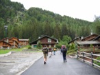 La partenza da Champoluc