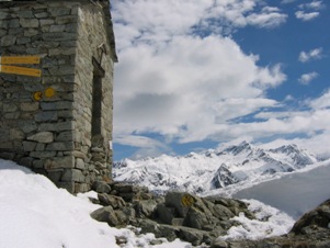 La piccola cappella del Colle Ranzola