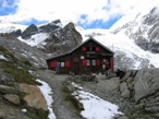 L'arrivo al rifugio